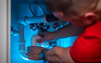 Water heater leak detection