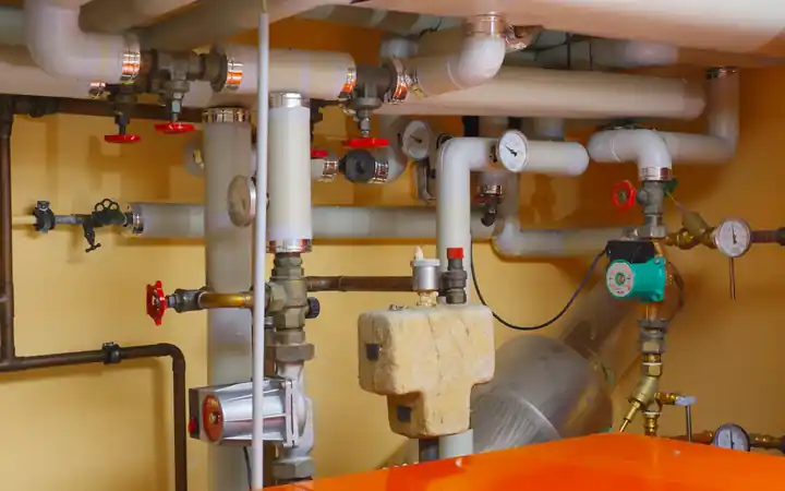 Water heater supply line replacement in La Mirada: water supply pipes and valves